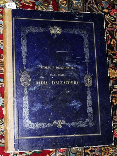 (casa Savoia- Figurati) Cibrario, Luigistoria e Descrizione della R. Badia D'altacombe