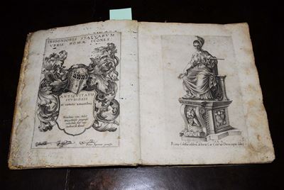 (antiquaria - Figurati)insigniores Statuarum Urbis Romae Icones, s.D. ma Sec. XVI
