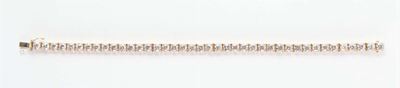 Braccialetto Tipo Tennis con Diamanti per Ct12 Circa