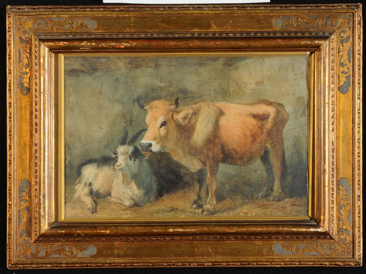 Filippo Palizzi (1818-1899),ambito Dimucca e Pecora