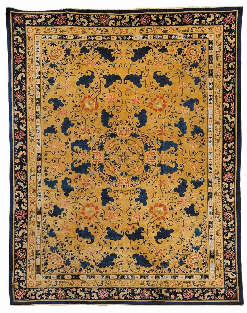 Tappeto cinese Pechino, XIX secolo  - Auction Ancient Carpets - Cambi Casa d'Aste
