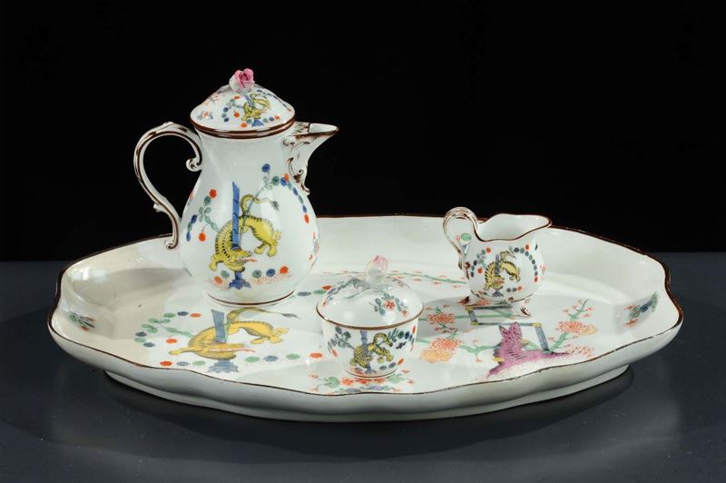 Servizietto da caffè in porcellana di Meissen  - Auction OnLine Auction 05-2012 - Cambi Casa d'Aste