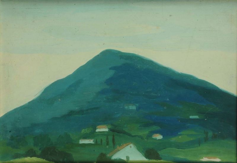 Adolfo Bertorello (1875-1956) Paesaggio  - Auction 19th and 20th century paintings - II - Cambi Casa d'Aste