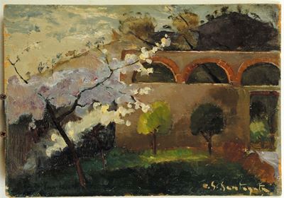 Antonio Giuseppe Santagata (1888-1985)primavera