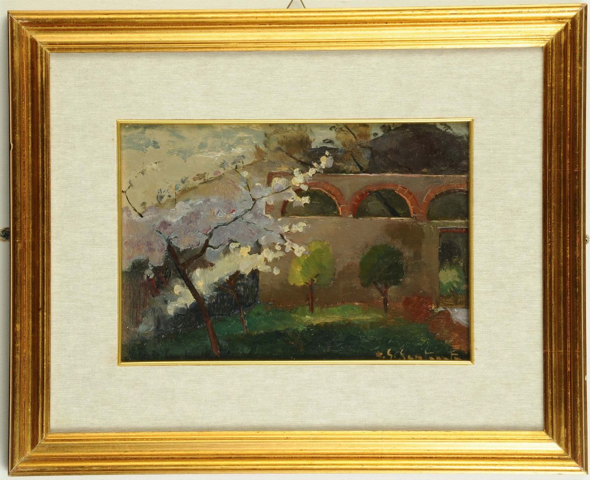 Antonio Giuseppe Santagata (1888-1985)primavera