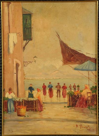A. Giardiellomercato sulla Spiaggia, 1928