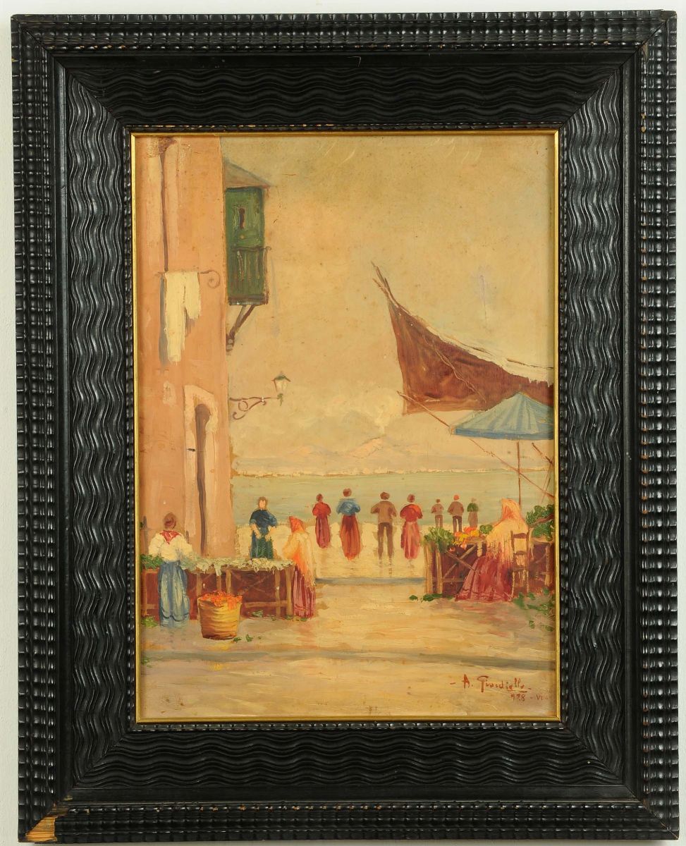 A. Giardiellomercato sulla Spiaggia, 1928