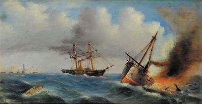 L. De Simonela Battaglia di Lissa, 1878