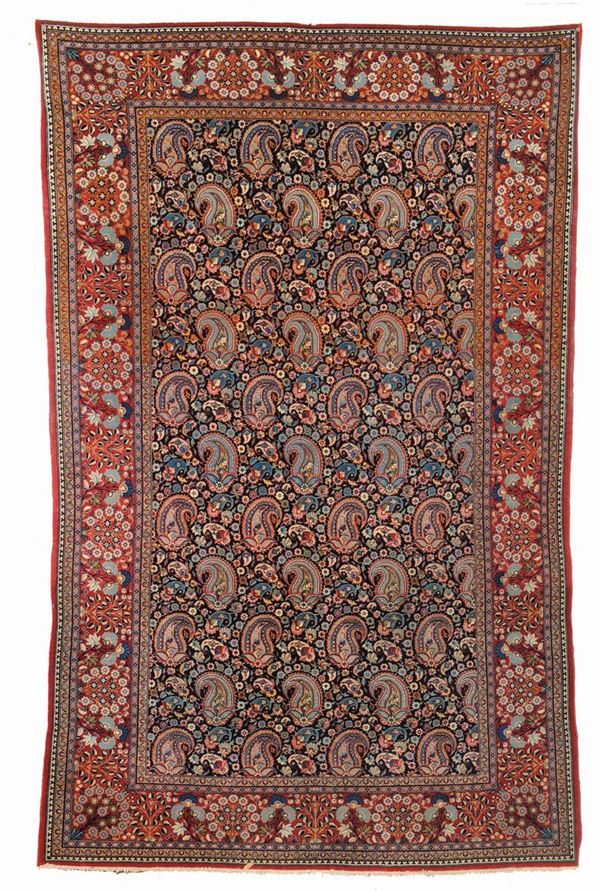 Tappeto persiano Kashan, fine XVIII secolo