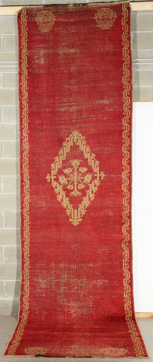 Tappeto anatolico,  fine XIX inizio XX secolo  - Auction Ancient Carpets - Cambi Casa d'Aste
