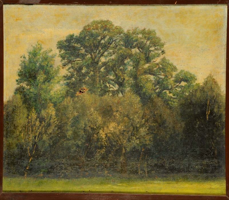 Filippo Carcano (1840-1914)attr. Bosco  - Auction 19th and 20th century paintings - II - Cambi Casa d'Aste