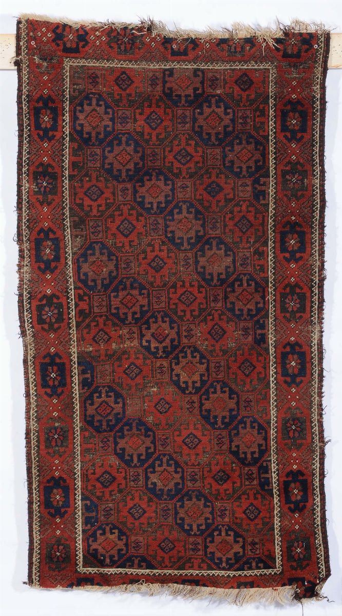 Tappeto Beluchistan, fine XIX secolo  - Auction Ancient Carpets - Cambi Casa d'Aste
