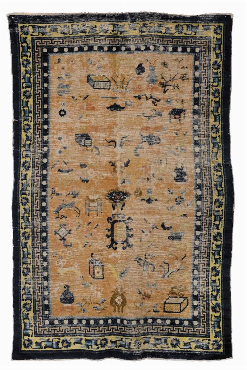 Tappeto cinese, XIX secolo  - Auction Ancient Carpets - Cambi Casa d'Aste