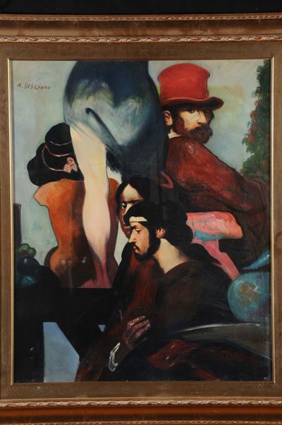 Lotto di Quattro Quadri