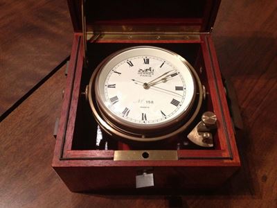 Orologio al Quarzo in Cassetta, Ermes Paris
