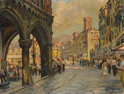 Vasco Menegozzo (1886-1974)sottoripa
