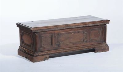 Cassapanca in Noce, Fine XIX Secolo