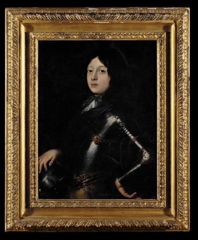 Justus Sustermans (1597-1681)ritratto di Fanciullo con Armatura