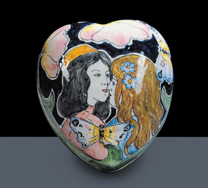 Quaglino, Poggi - Albisola Il bacio  - Asta Asta OnLine 2-2013 - Cambi Casa d'Aste