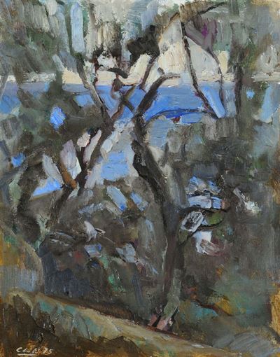 Guido Chiti (1918-2003)paesaggio, 1975