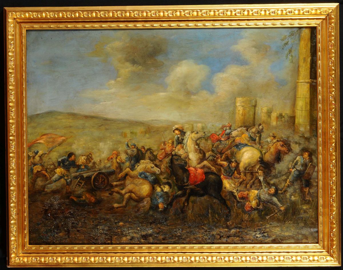 Scuola del XVIII Secolobattaglie