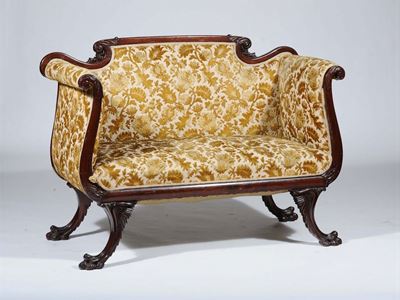 Divanetto Carlo X, XIX Secolo
