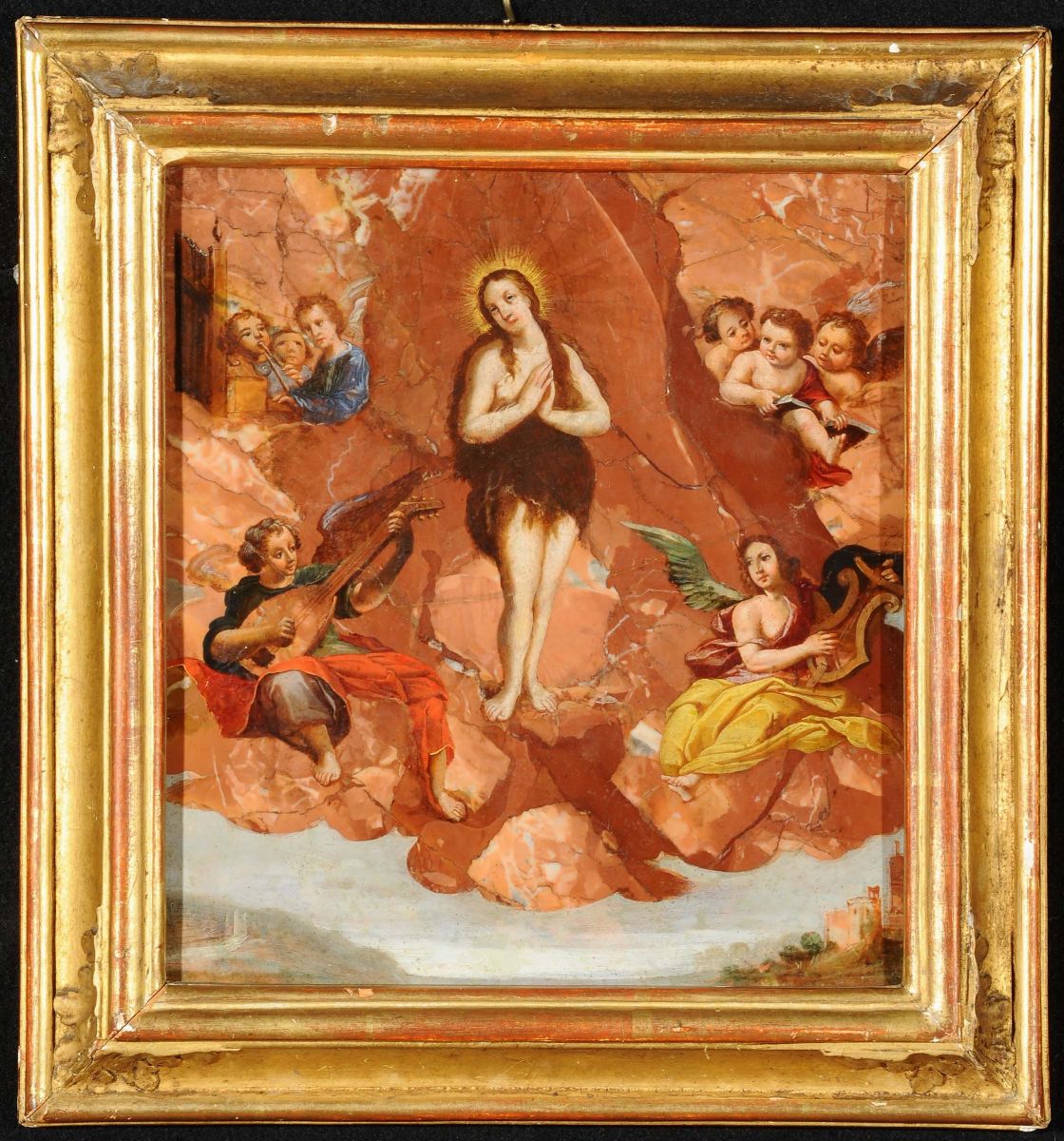 Scuola del XVII Secolosanta con Amorini