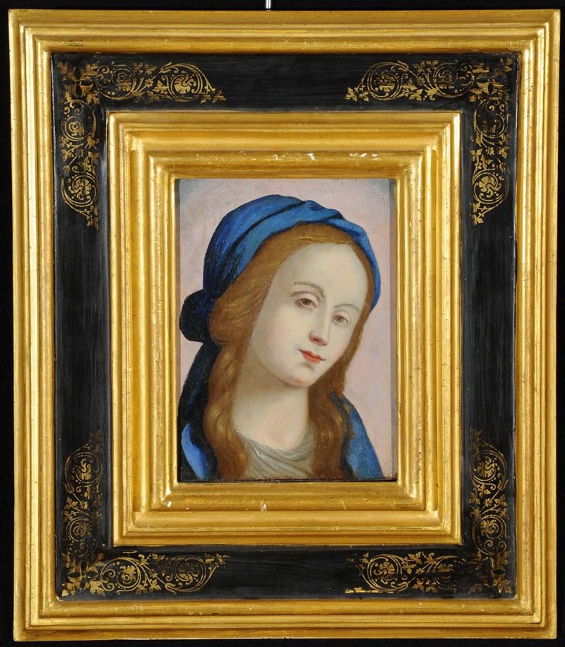 Anonimo del XIX secolo Ritratto dell Vergine  - Asta Asta OnLine 01-2012 - Cambi Casa d'Aste