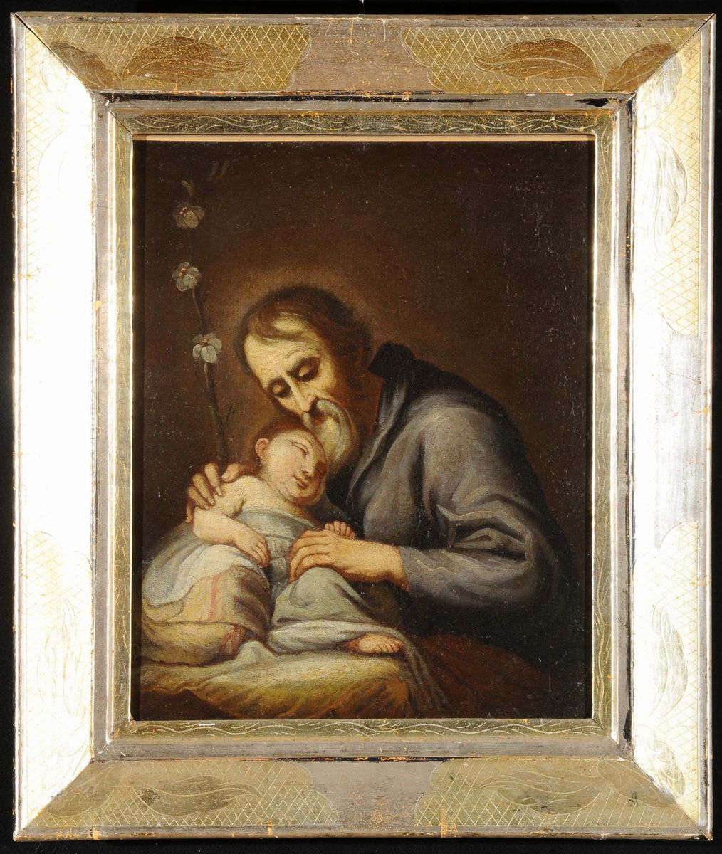 Anonimo del XIX Secolosan Felice con Bambino