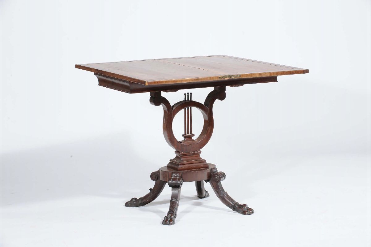 Tavolino da Gioco Carlo X, XIX Secolo