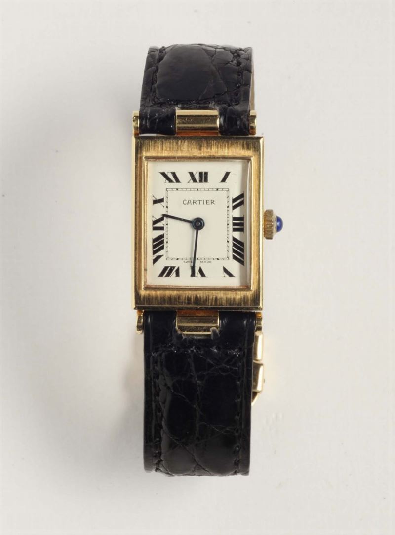 Orologio da polso Cartier  - Auction Silvers, Ancient and Comtemporary Jewels - Cambi Casa d'Aste
