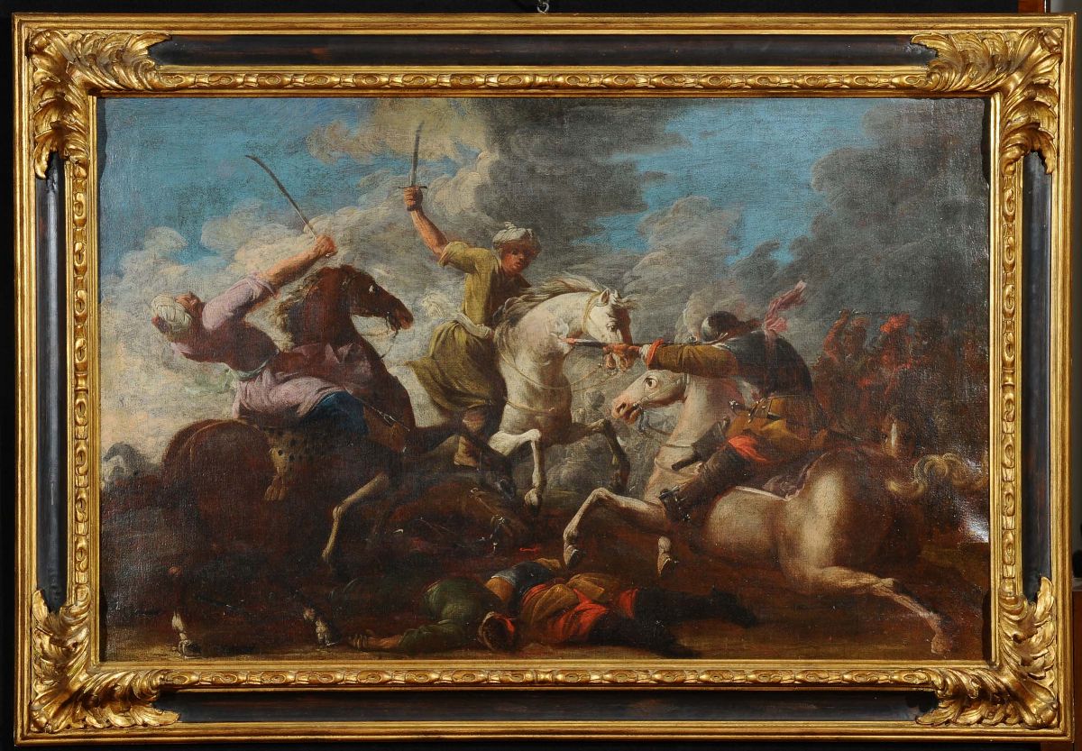 Francesco Maria Raineri, Detto Schivenoglia (1676-1785), Attribuito Abattaglie