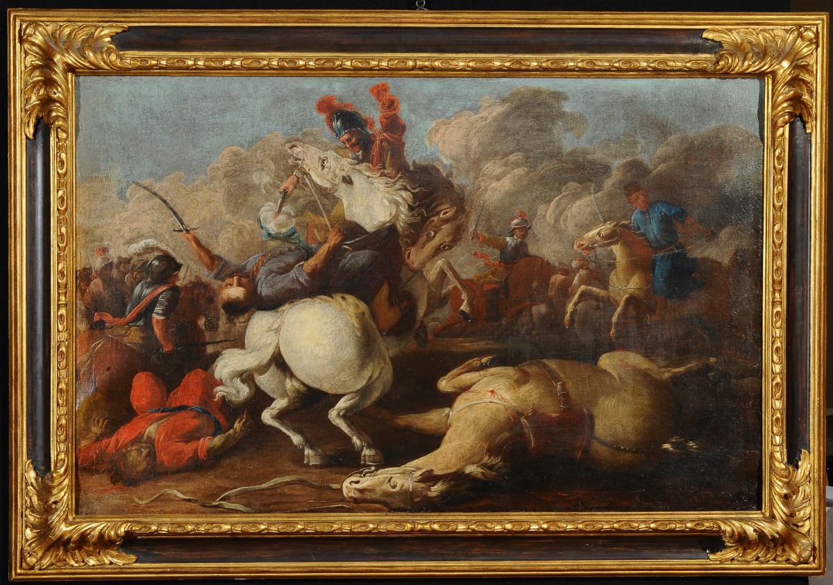 Francesco Maria Raineri, Detto Schivenoglia (1676-1785), Attribuito Abattaglie