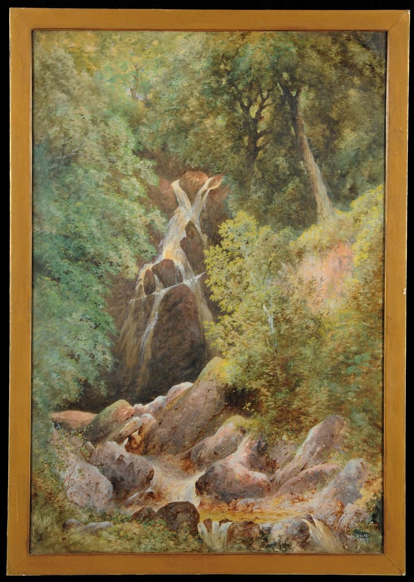 Robert Frier (1855-1912)in The Leny Glen
