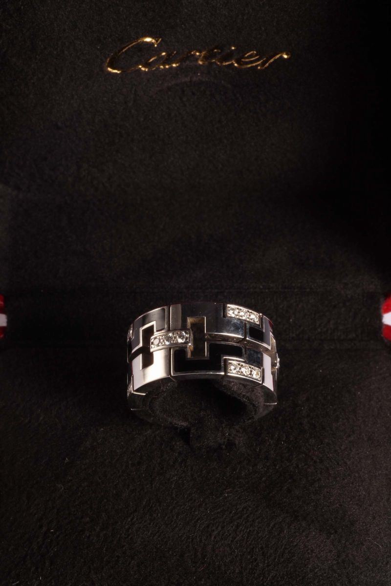 Anello firmato Cartier  - Asta Argenti e Gioielli Antichi e Contemporanei - Cambi Casa d'Aste