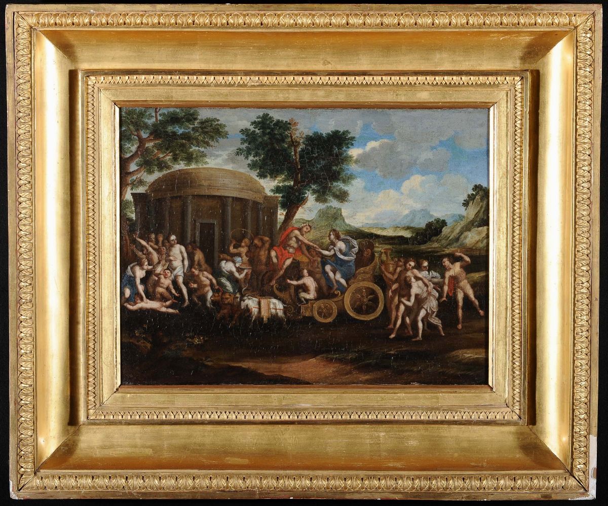 Scuola del XVII Secoloil Trionfo di Bacco