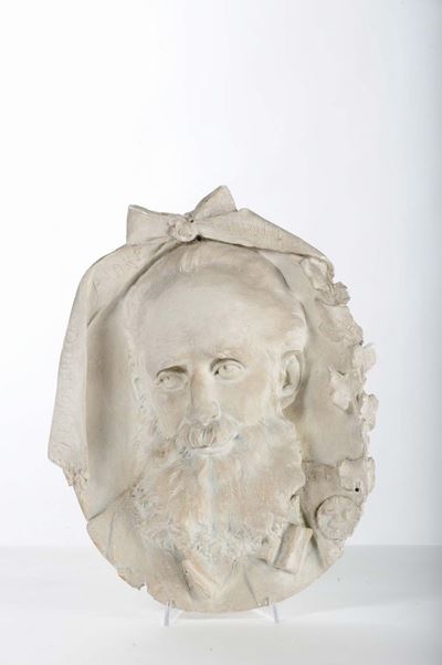 Altorilievo in Gesso di Reduce Garibaldino