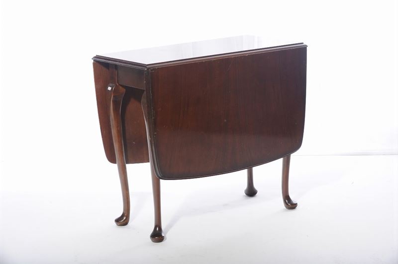 Tavolo a bandelle in mogano  - Auction OnLine Auction 02-2012 - Cambi Casa d'Aste