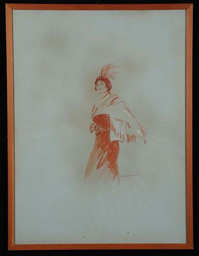 Marcello Dudovich (1878-1962)figura Femminile