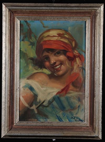 Mattia Traverso (1885-1956)ritratto