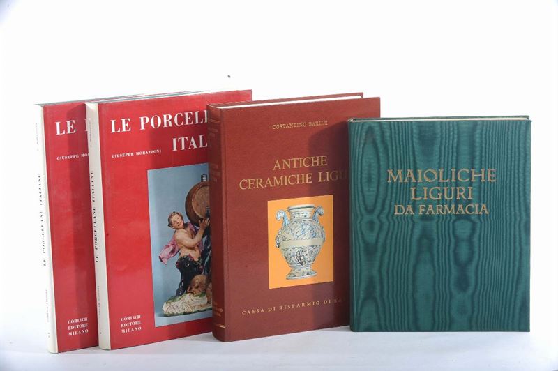 Lotto di volumi sulle maioliche  - Asta Antiquariato e Dipinti Antichi - Cambi Casa d'Aste