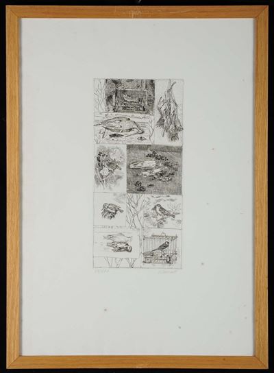 Oscar Saccorotti (1898-1986)cacciagione