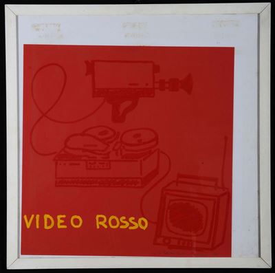 Aldo Mondino (1938-2005)video Rosso