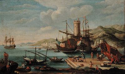 Scuola del XVIII Secoloscena di Porto