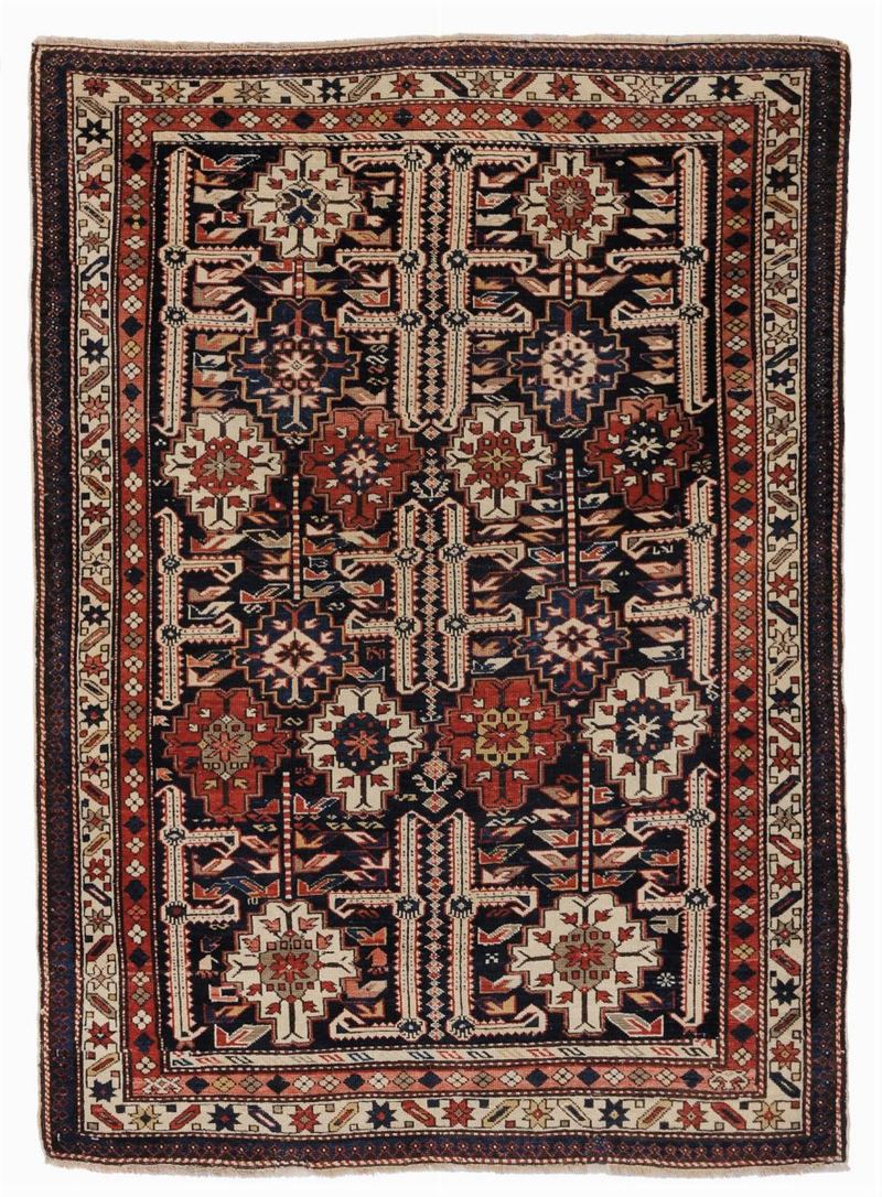 Tappeto caucasico Shirvan Kuba, XIX secolo  - Auction Ancient Carpets - Cambi Casa d'Aste