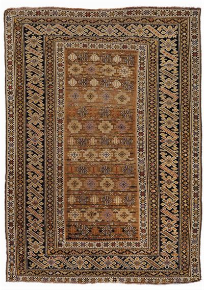 Tappeto Caucasico Shirvan Chi-chi, Fine XIX Secolo