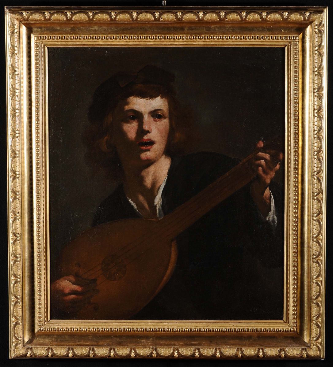 Scuola Olandese del XVII Secolosuonatore di Liuto