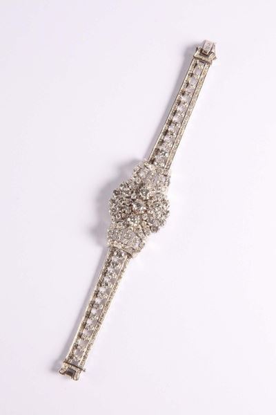 Bracciale con Diamanti Anni '50