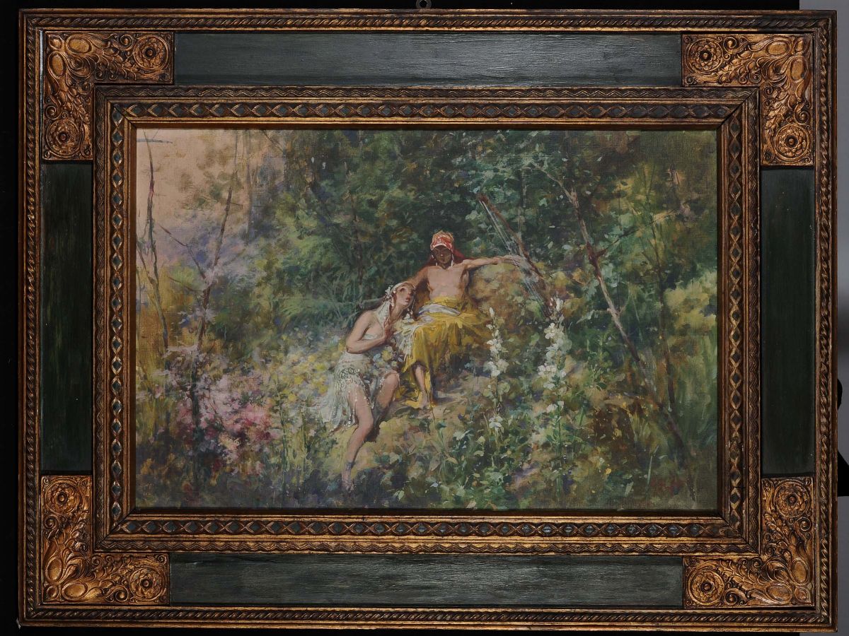 Giovanni Grifo (1869 - 1935)figure nel Bosco
