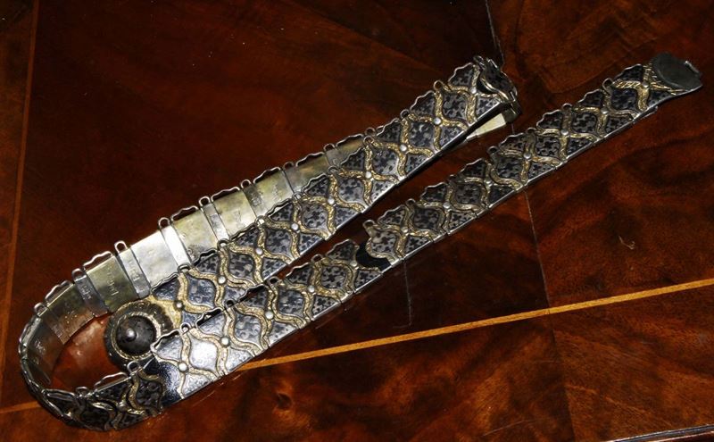 Cintura in argento, Russia  - Auction Antiques and Old Masters - Cambi Casa d'Aste